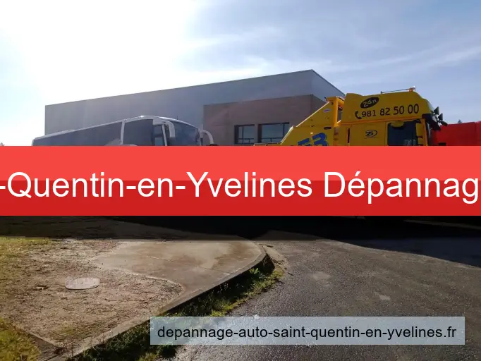 Dépannage remorquage Saint-Quentin-en-Yvelines 78180